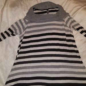 Plus size long sleeve blouse.